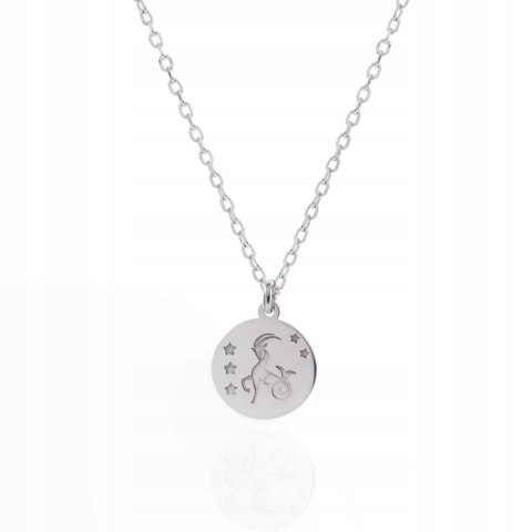 Srebrny naszyjnik znak zodiaku zodiak Koziorożec srebro 925 LAPRII
