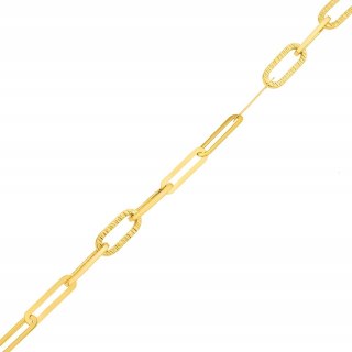 Złota bransoletka łańcuch łańcuszek chain złoto 585 LAPRII